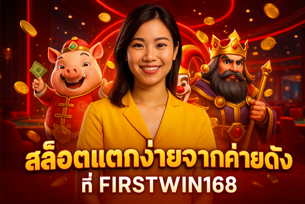 สล็อตแตกง่ายจากค่ายดัง ที่ FIRSTWIN168