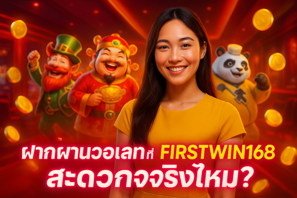 ฝากผ่านวอเลทที่ FIRSTWIN168 สะดวกจริงไหม?