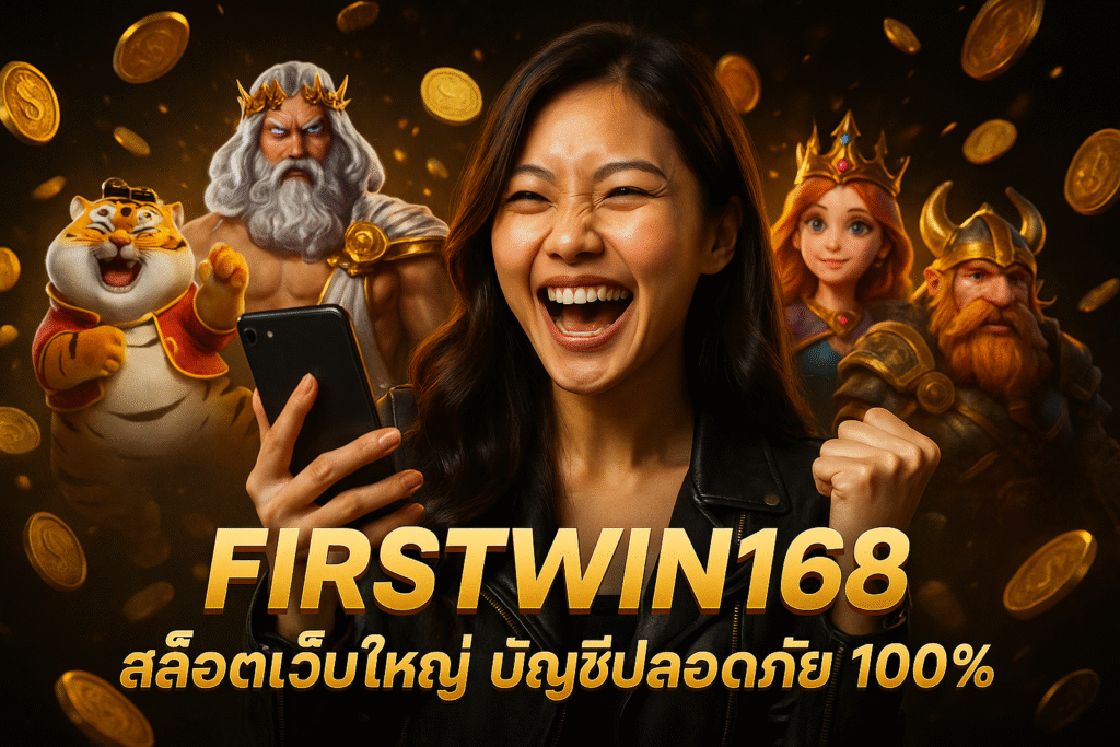 FIRSTWIN168 สล็อตเว็บใหญ่ บัญชีปลอดภัย 100%