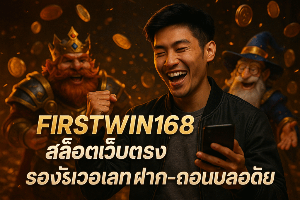 FIRSTWIN168 สล็อตเว็บตรง รองรับวอเลท ฝาก-ถอนปลอดภัย