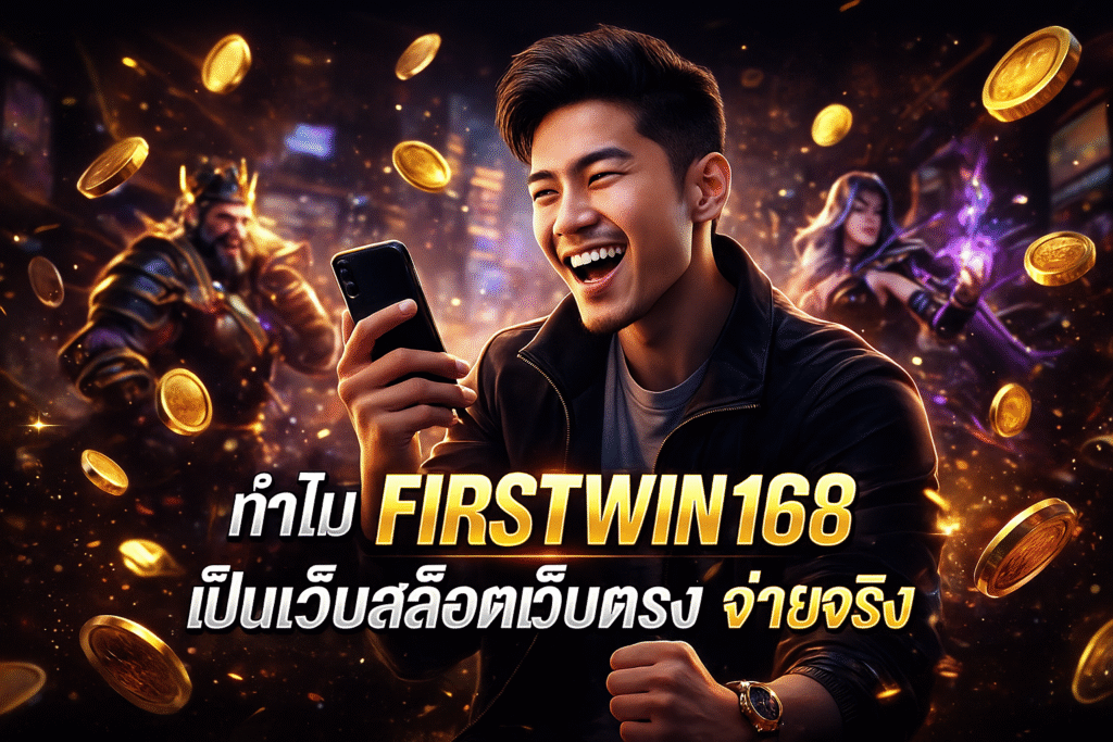 ทำไม FIRSTWIN168 เป็นเว็บสล็อตเว็บตรง จ่ายจริง