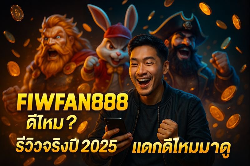 FIWFAN888 ดีไหม? รีวิวจริงปี 2025 แตกดีไหมมาดู